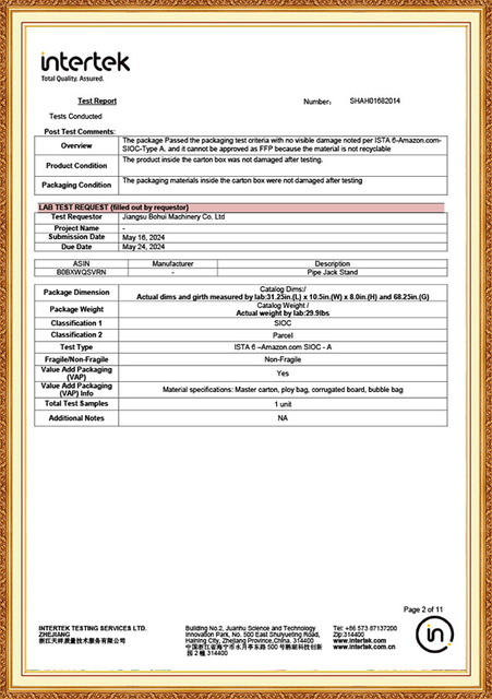 Certification