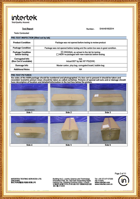 Certification