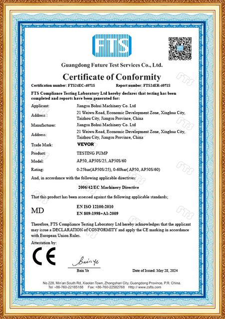 Certification