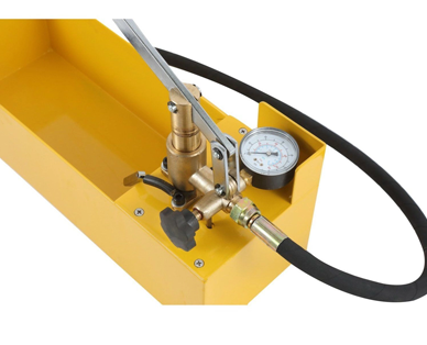 Que fait une pompe d'essai?