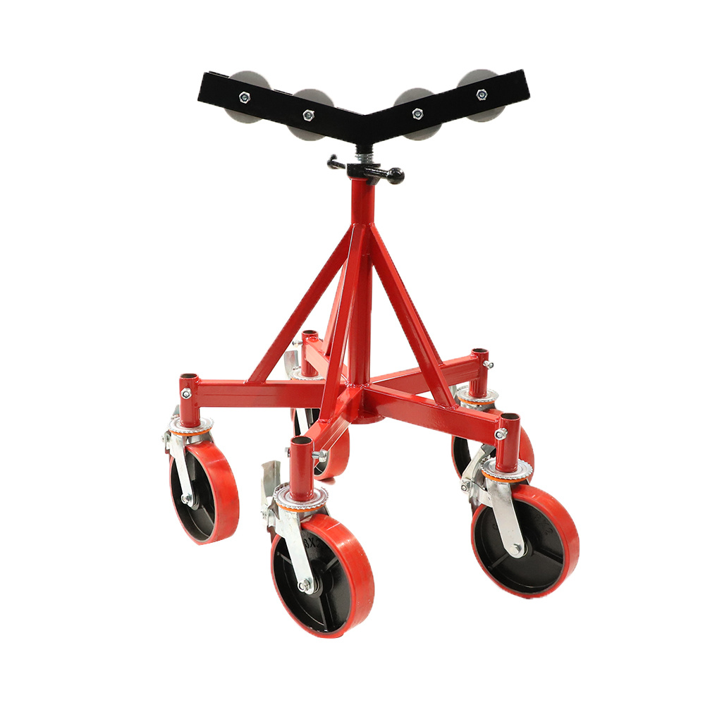 support de tuyau &agrave; cinq roues